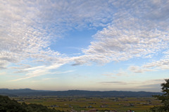 ざわざわした雲