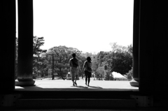 知恩院のふたり