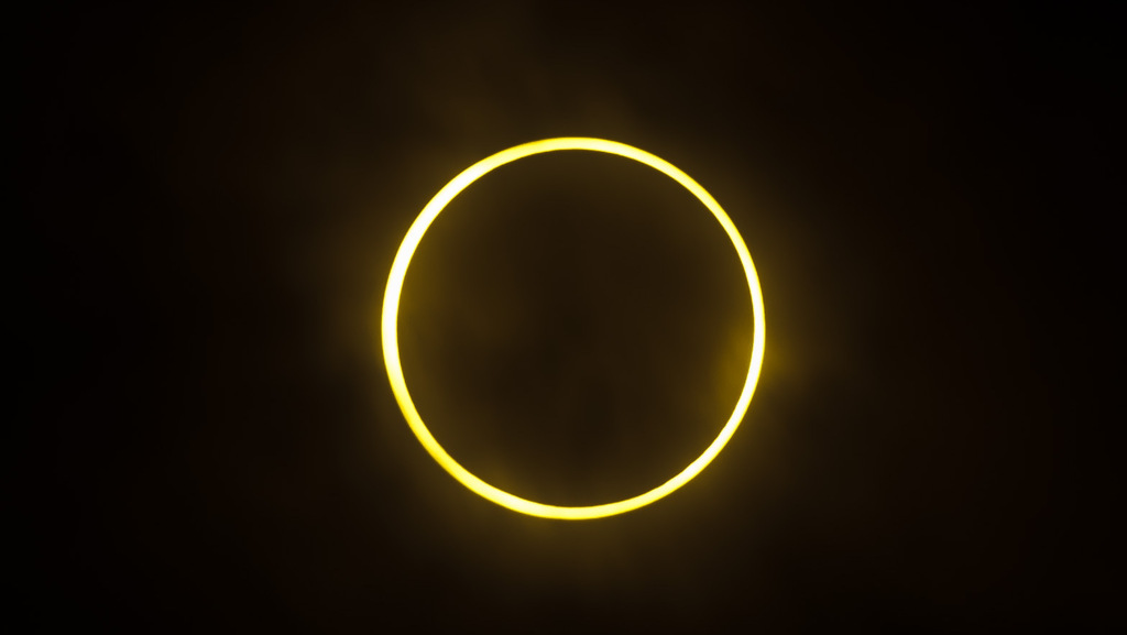 金環日食１