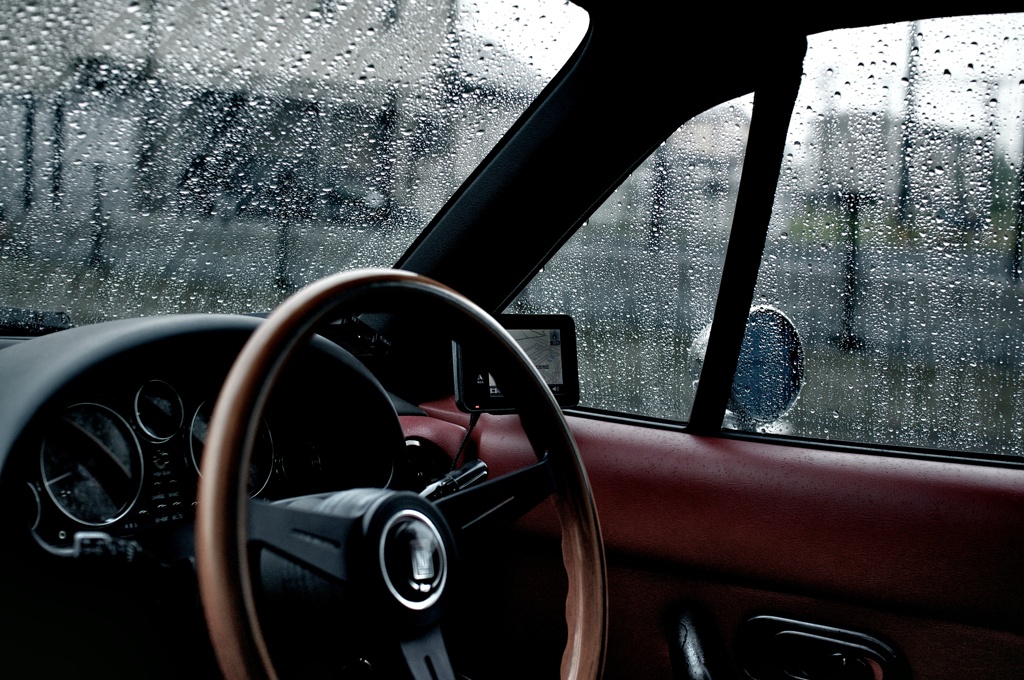 The rainy season has begun.