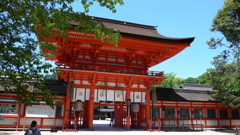 下鴨神社　楼門