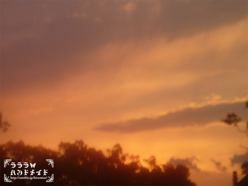 夕焼け空