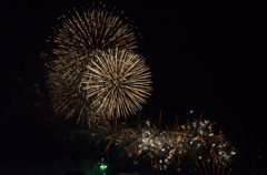 水沢競馬場花火　2012