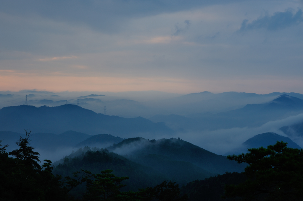 阿武山地の雲海