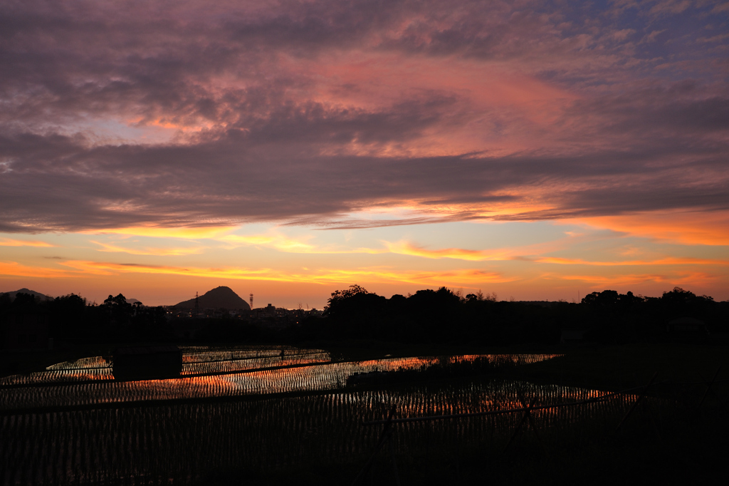 夕空のパレット
