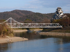 城のある風景。