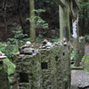 積まれた石