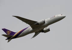 Thai 787-8 飛行　