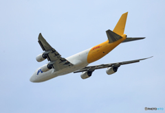 「SKY」 Polar 747-8 N857GT飛行 「SKY」 Polar 747-8 N857GT飛行
