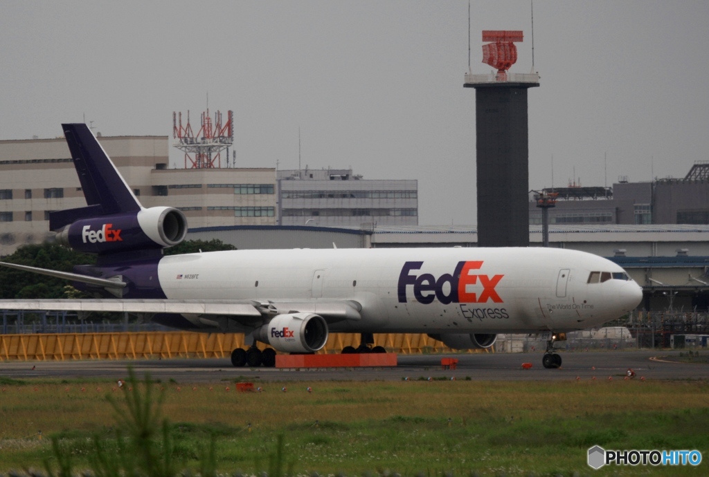 FedEx MD-11 離陸　