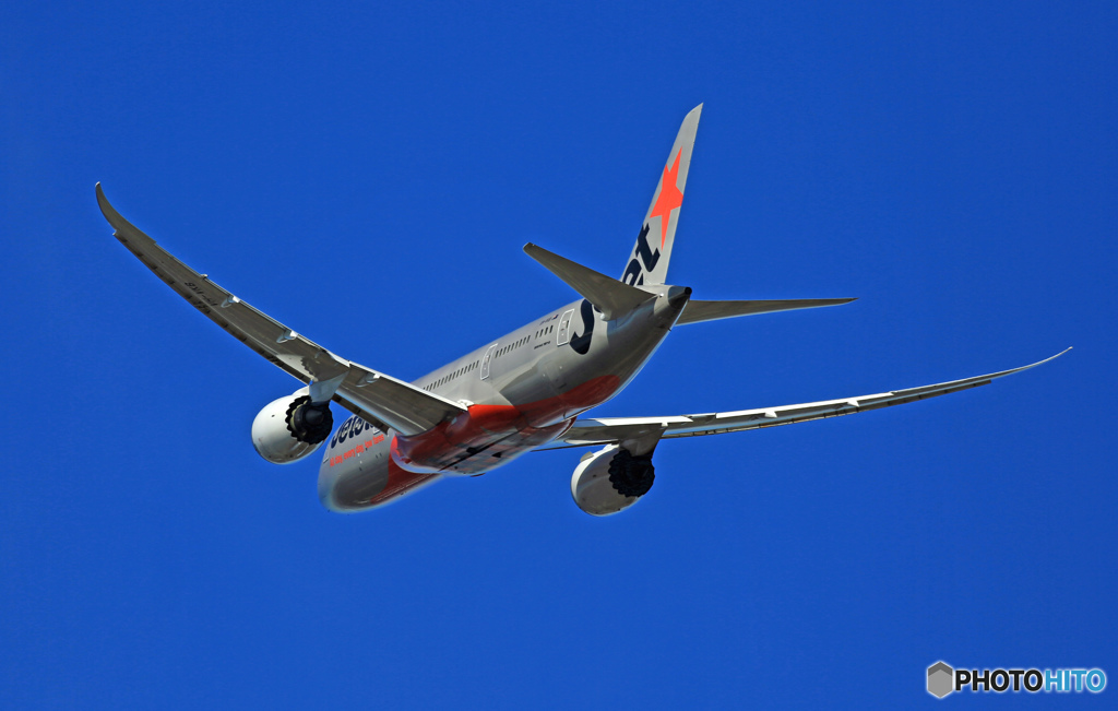 Jetstar 787-8 VH-VKB 出発 