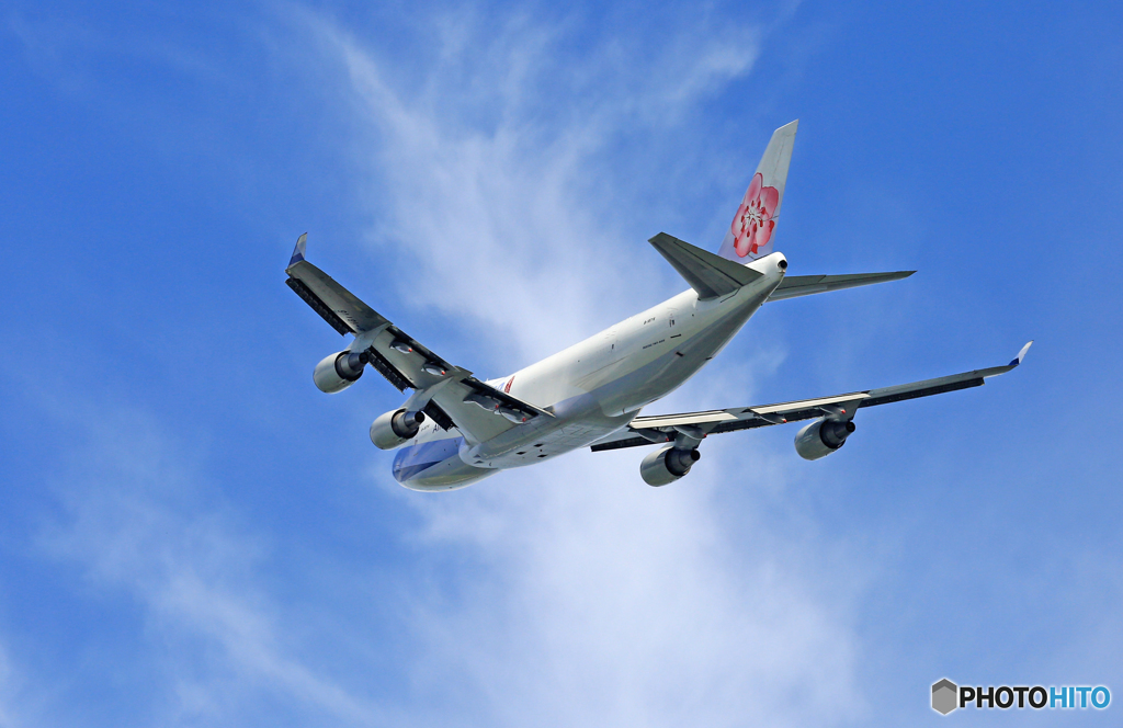 出発CHINA 747-400F B-18716/ジャンボ保存委員会 