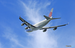 出発CHINA 747-400F B-18716/ジャンボ保存委員会 