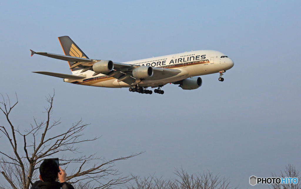 Singapore A380-841 9V-SKN