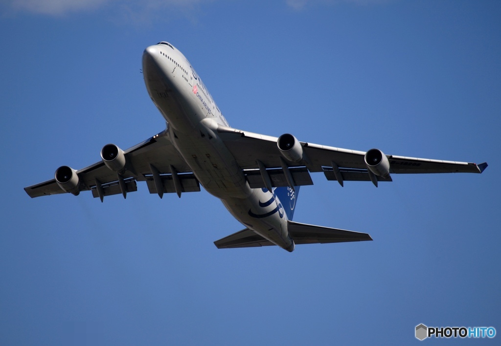CHINA 747-400 離陸　