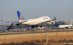 「すかい」UNITED 747-400 N174UAジャンボ保存委員会