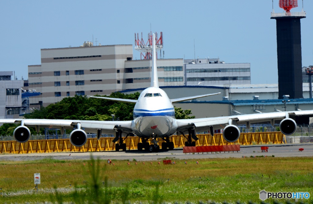 AIR CHINA Cargo 747-4F 離陸　