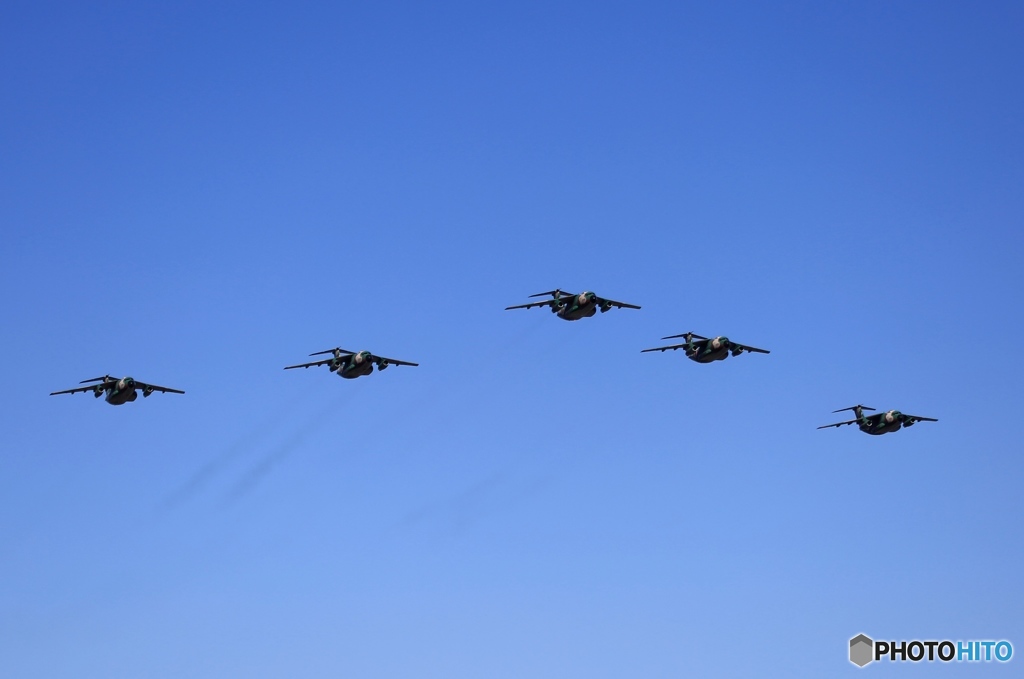 ☮休憩タイム（238）✈入間航空祭　C-1編隊