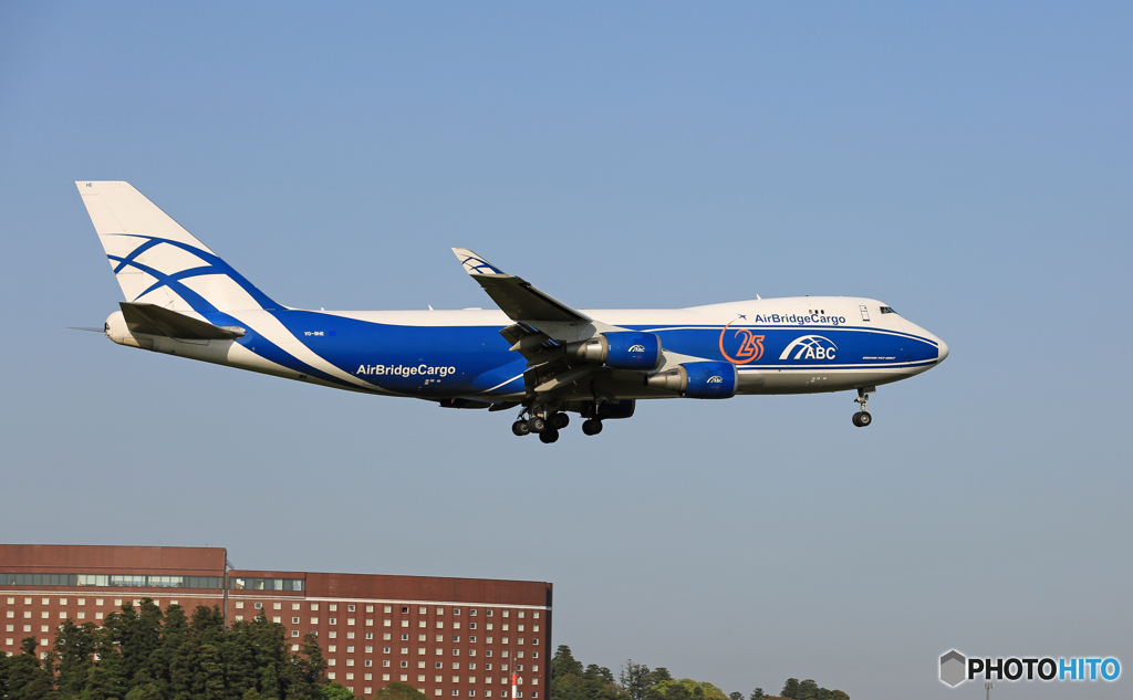 「良い天気」Air Bridgre Cargo 747-4KZF VQ-BHE