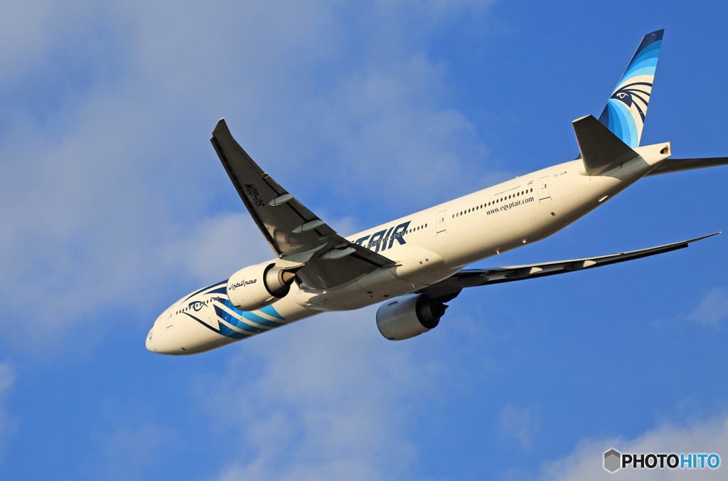 ✈飛行 エジプト航空 777-36N SU-GDM✈