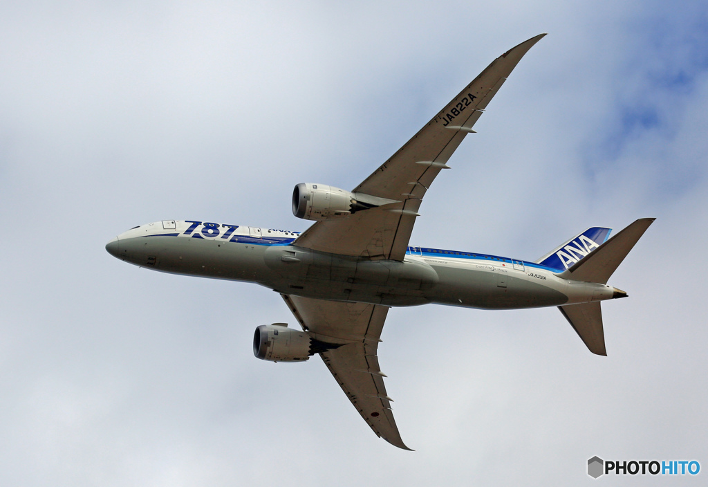 ANA 787-8 JA822A 離陸 