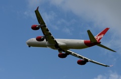 離陸（282）virgin A340-600 