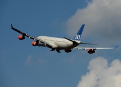 SAS A340-300 離陸