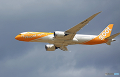 scoot 787-9 9V-OJF 離陸 