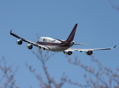 KALITTA AIR 747-446 離陸