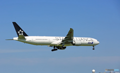 到着 ANA STAR 777-381 JA731A