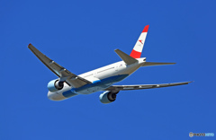 Austrian 777-2Z9 OE-LPC 出発 