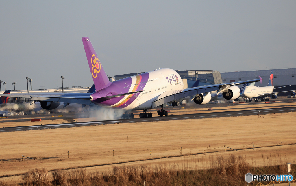 ✈大型機のコラボレーション 「A380/747」 ✈