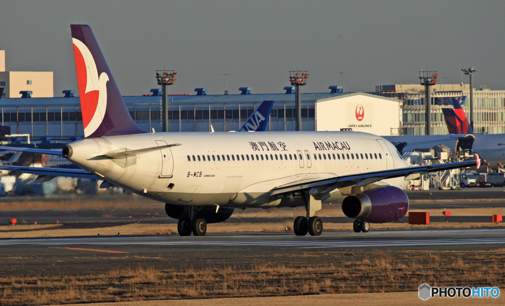 Air Macau A320-232 B-MCB 離陸 