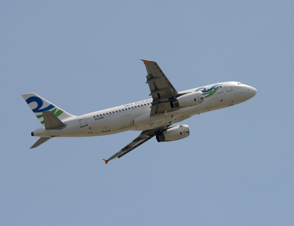 SKY Angkor Airlines　XU-ZAC 初捕獲