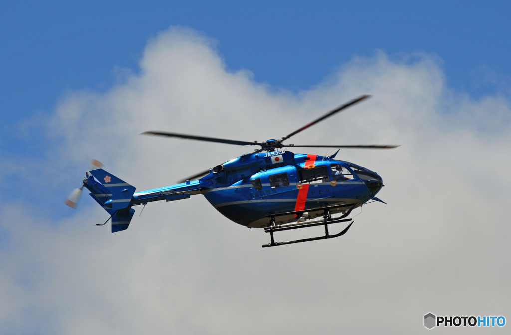「青空」千葉県警へり/AgustaAW139 JA91CP