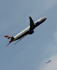 ダブル離陸ですね！