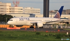UNITED 787-8 離陸　