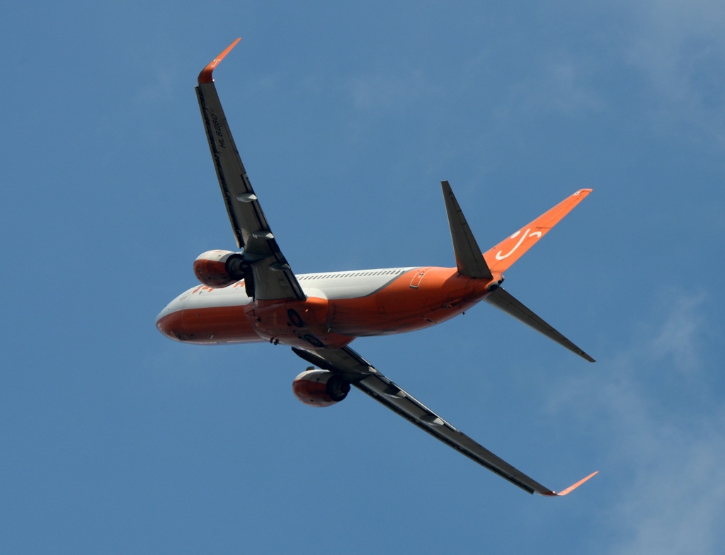 JEJU 737-8BK 出発