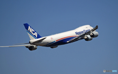 出発 NCA 747-8KZF JA11KZ