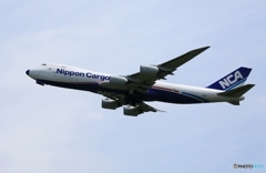 青鼻　NCA 747-8KZF ✈
