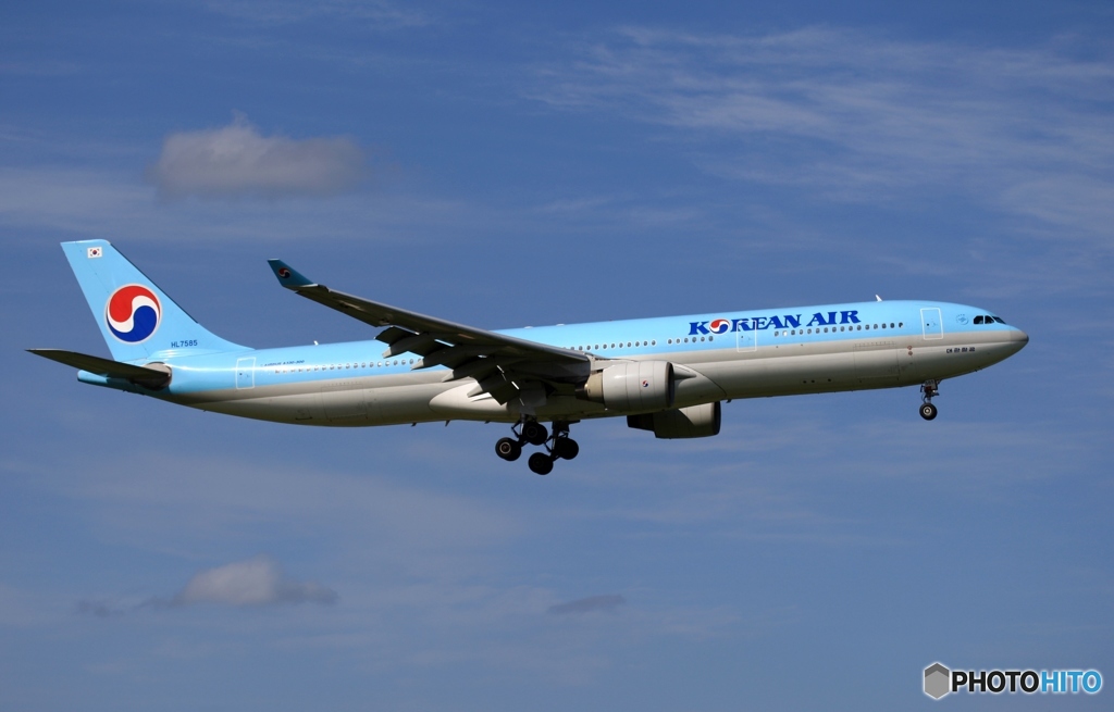 到着　KOREAN A330-300