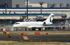 「はれー」 プライベートBombardier BD-700 N115MH 離陸 「はれー」 プライベートBombardier BD-700 N115MH 離陸