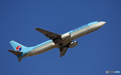 KOREAN 737-800 HL7727 離陸　