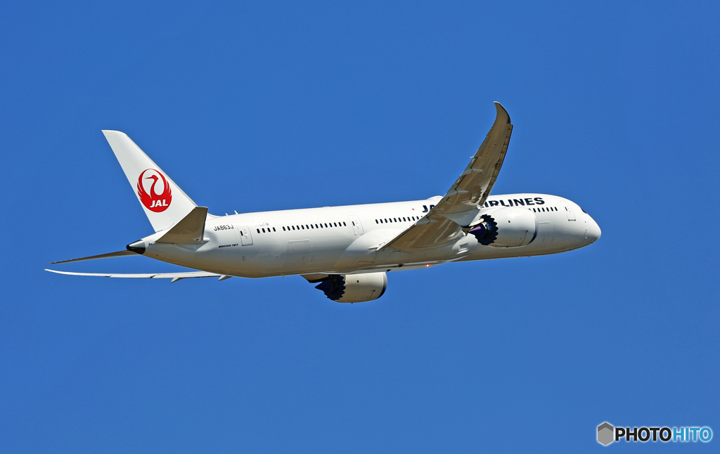 出発 JAL 787-9 JA863J