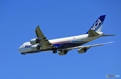 「そらー」ジャンボ機NCA 747-8KZF JA13KZ