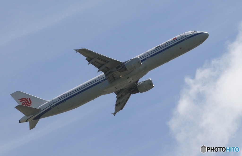 出発　Air China A321-213 