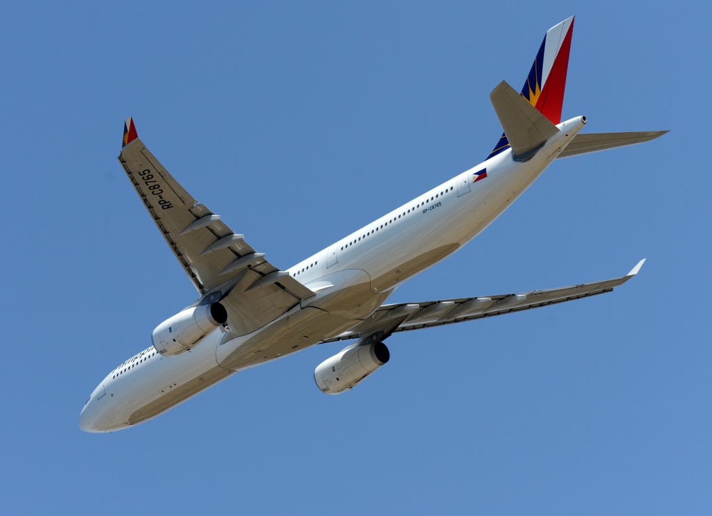 Philippines A330-348 離陸