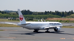 出発（44）JAL 777-300　