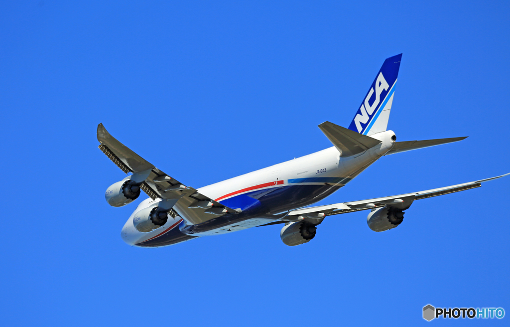 「ぶるー」NCA 747-8KZF JA16KZジャンボ保存委員会  