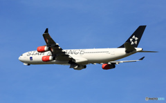 Takeoff  SAS STAR A340-313 OY-KBM